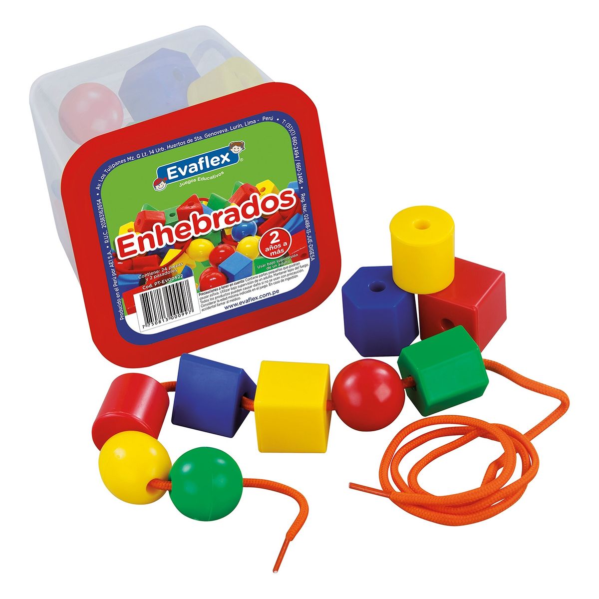 EVAFLEX - FIGURAS PARA ENHEBRAR