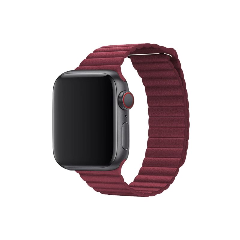 CELLBOX - Correa de Cuero Magnético Leather Loop para Apple Watch