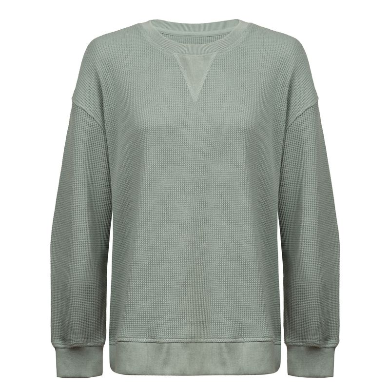 GNOMO - Poleron Eco Gelbin Mujer LightGreen Gnomo