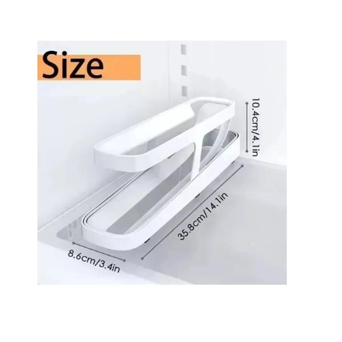 GENERICO - Dispensador De Huevos Para Nevera Organizador De Huevos