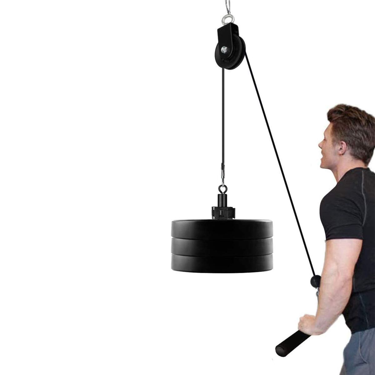 SDFIT - Cuerda Triceps Tomada Doble Cable Gym - Set Attach SD-008