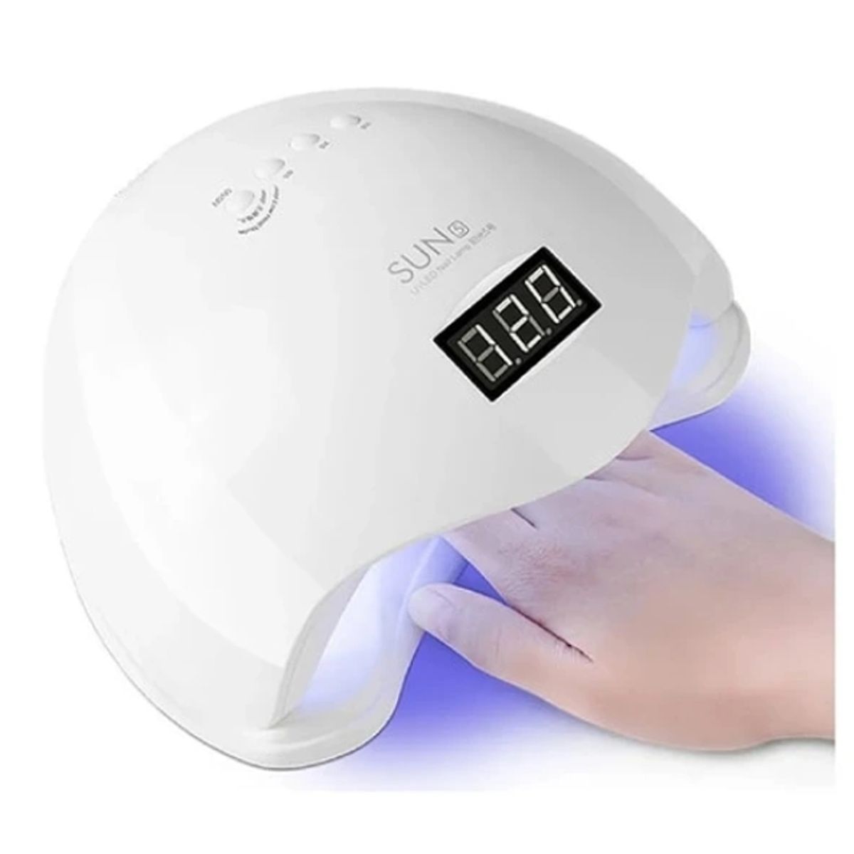 GENERICO - Secador De Uñas Lampara Led Uñas Sun 5 Esmalte Permanente