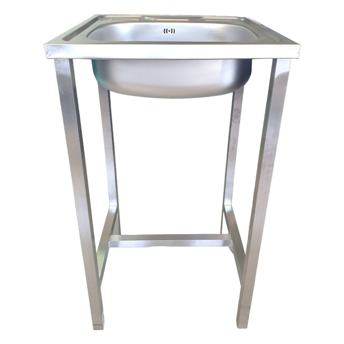 BOZZO - Lavamanos Acero 50x50x85 cms BOZZO