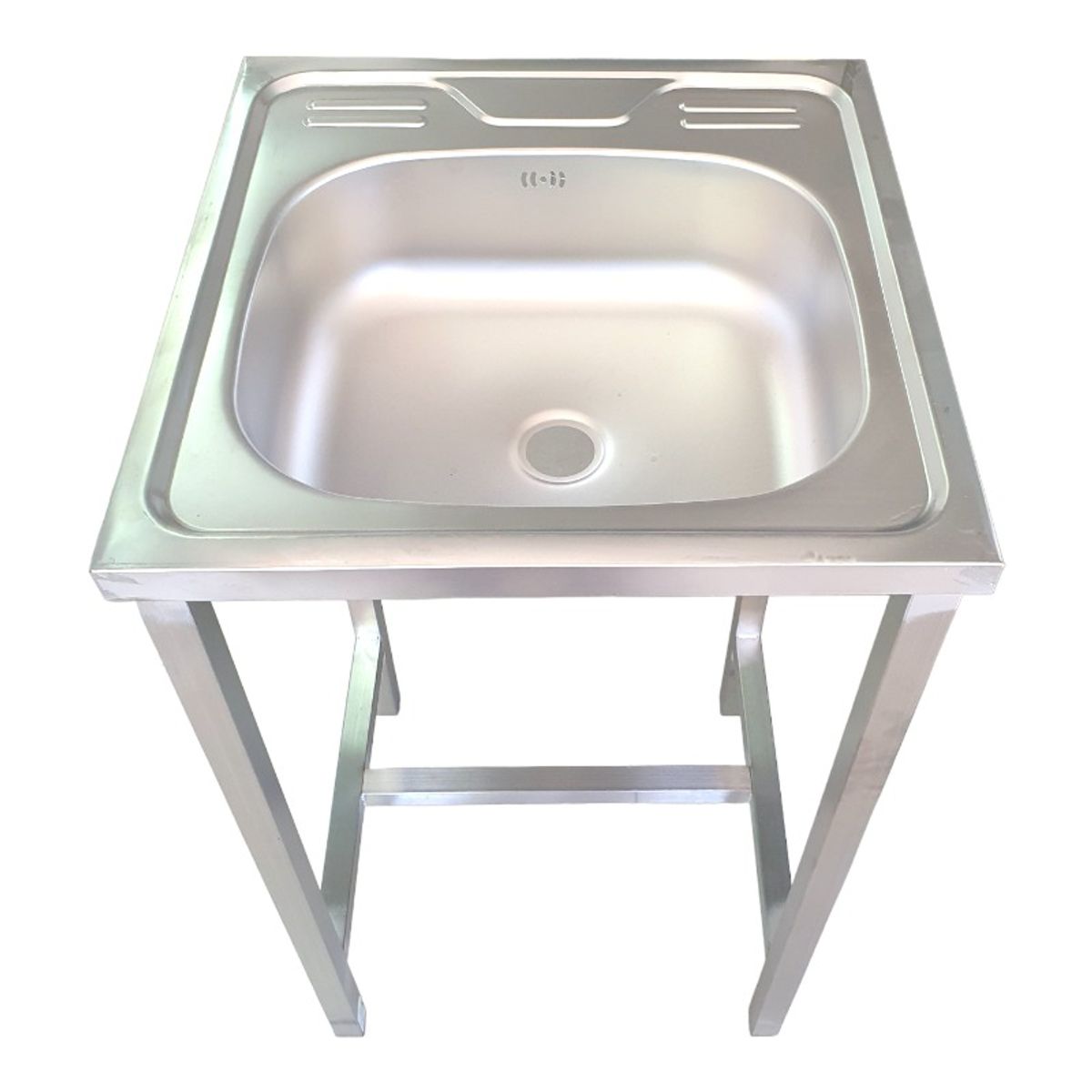 BOZZO - Lavamanos Acero 50x50x85 cms BOZZO