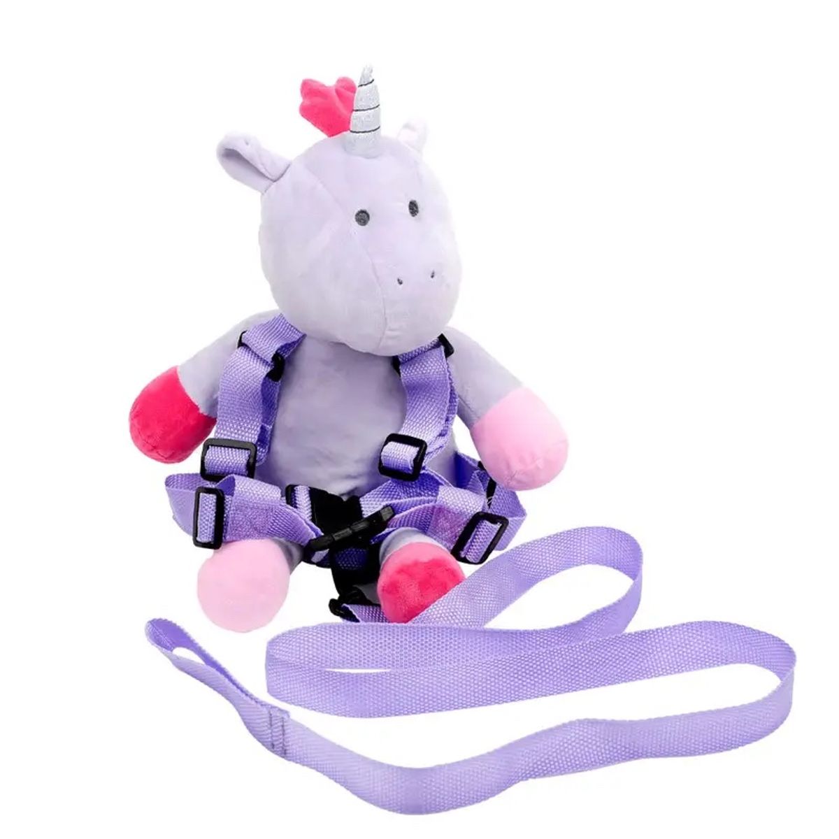 INFANTI - Mochila con Arnés Peluche Unicornio INFANTI