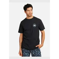 VOLCOM - Polera Backstage Lst  Negro Hombre