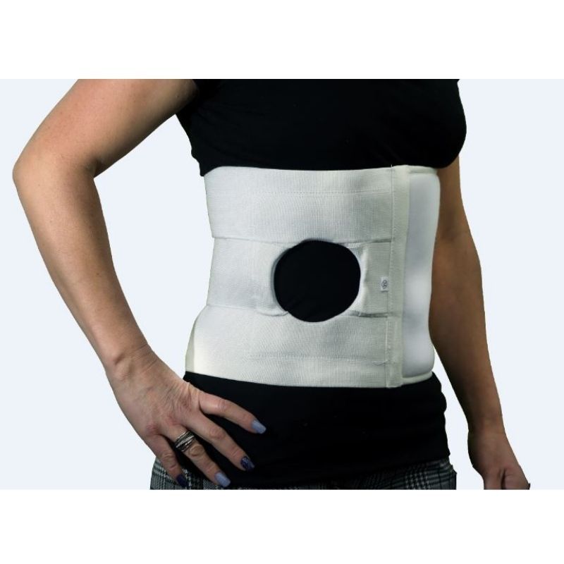 KINESIMOVE - Faja de colostomía 3 bandas talla XL