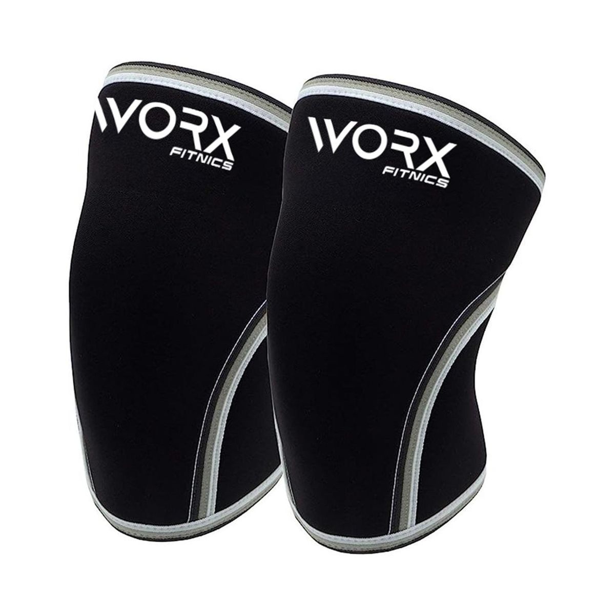 WORX - Rodillera Dep Gym Compresion OrtopedicaNeopreno - Negro - L