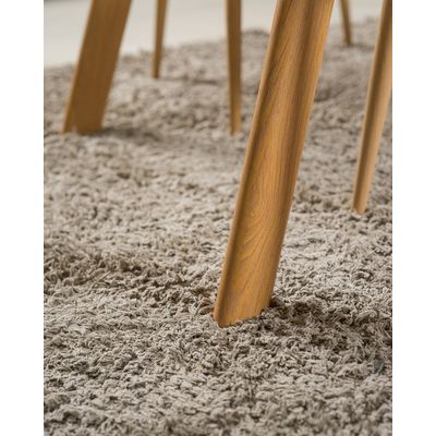 Imagen 2 del producto Juego de Comedor Warwick Vidrio 120cm + 4 Sillas Tulip Blancas