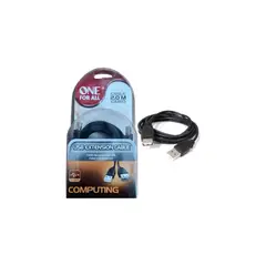 ONE FOR ALL - CABLE EXTENSIÓN USB A-A M/H 3 MTS