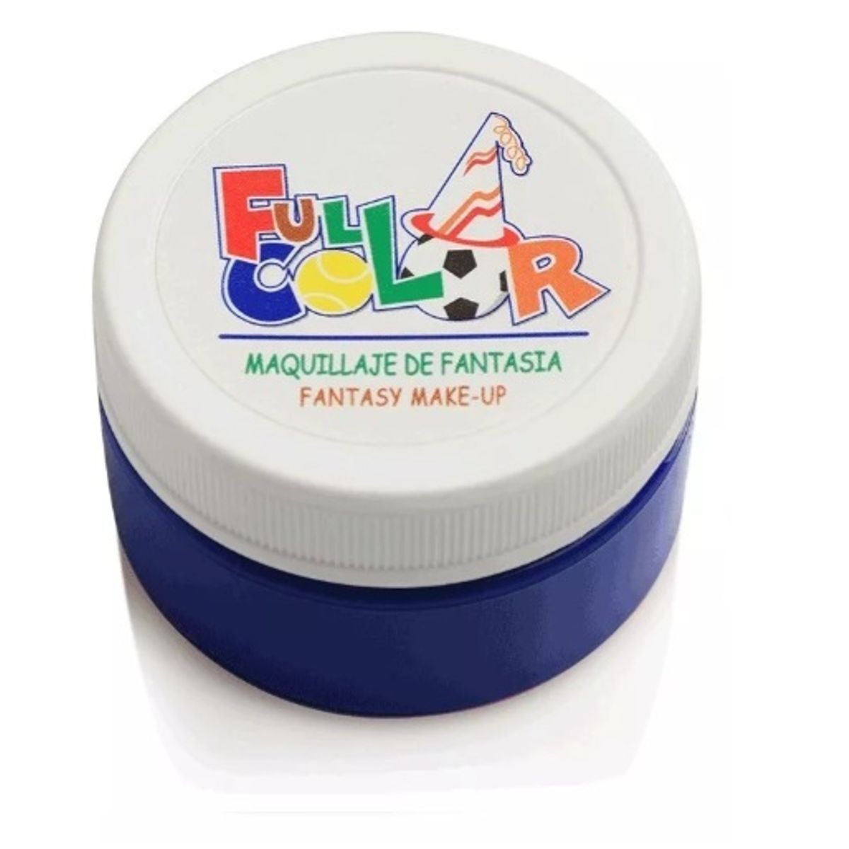 HUDSON - Pintura - Maquillaje Pote Azul De Cuerpo Y Cara Full Color.