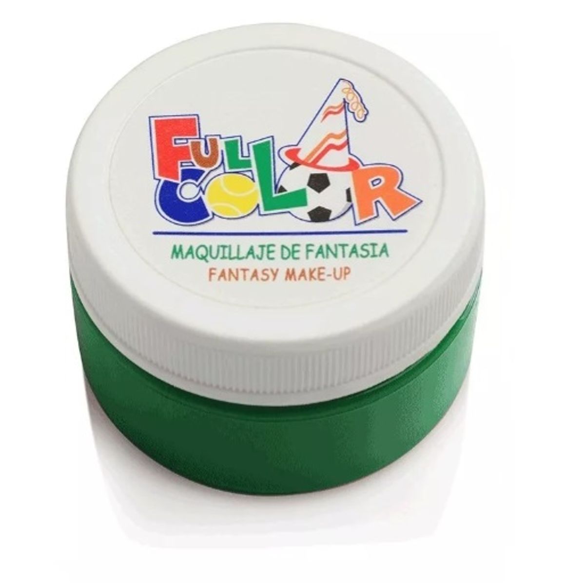 HUDSON - Pintura - Maquillaje Pote Verde De Cuerpo Y Cara Full Color.