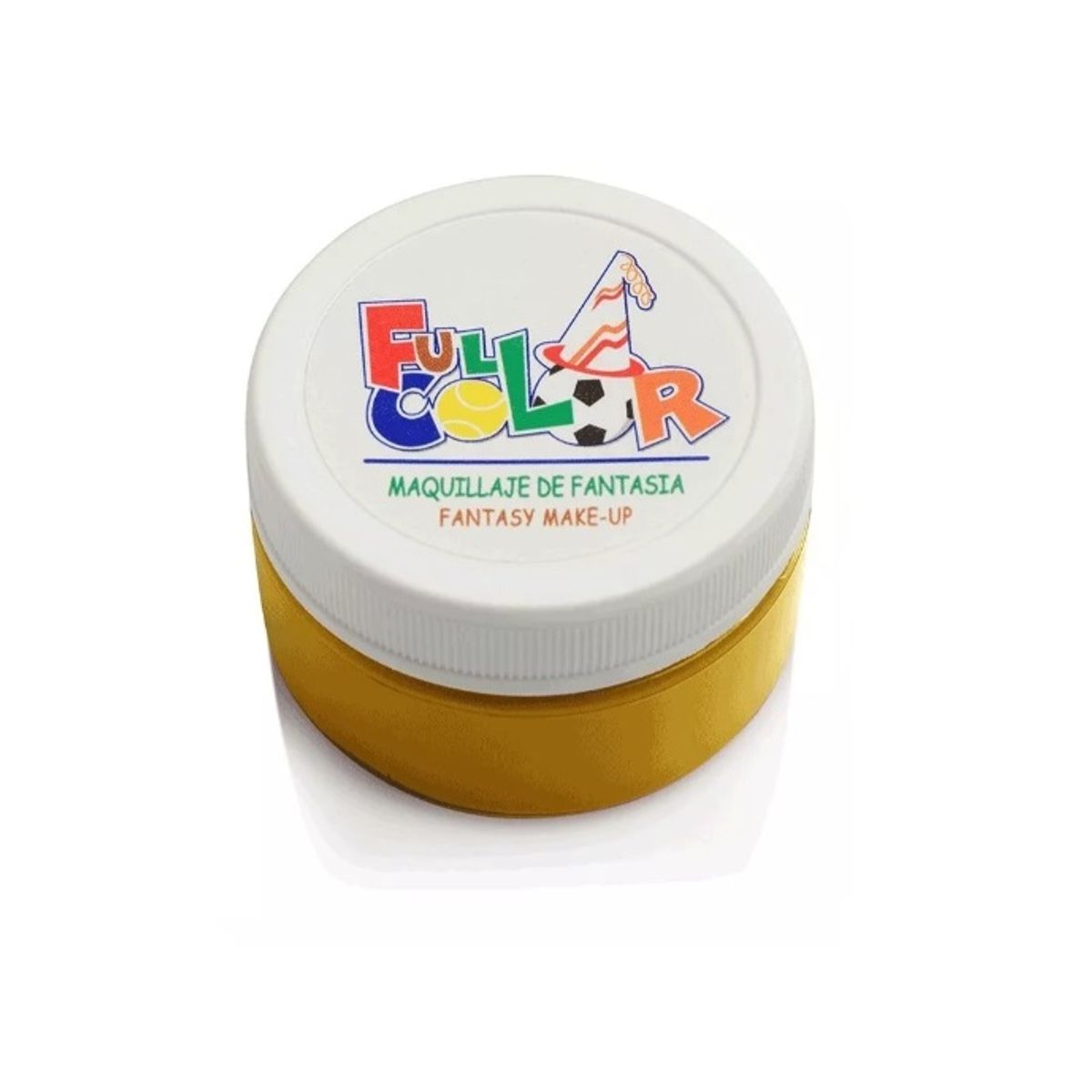 HUDSON - Pintura - Maquillaje Pote Amarillo De Cuerpo Y Cara Full Color.