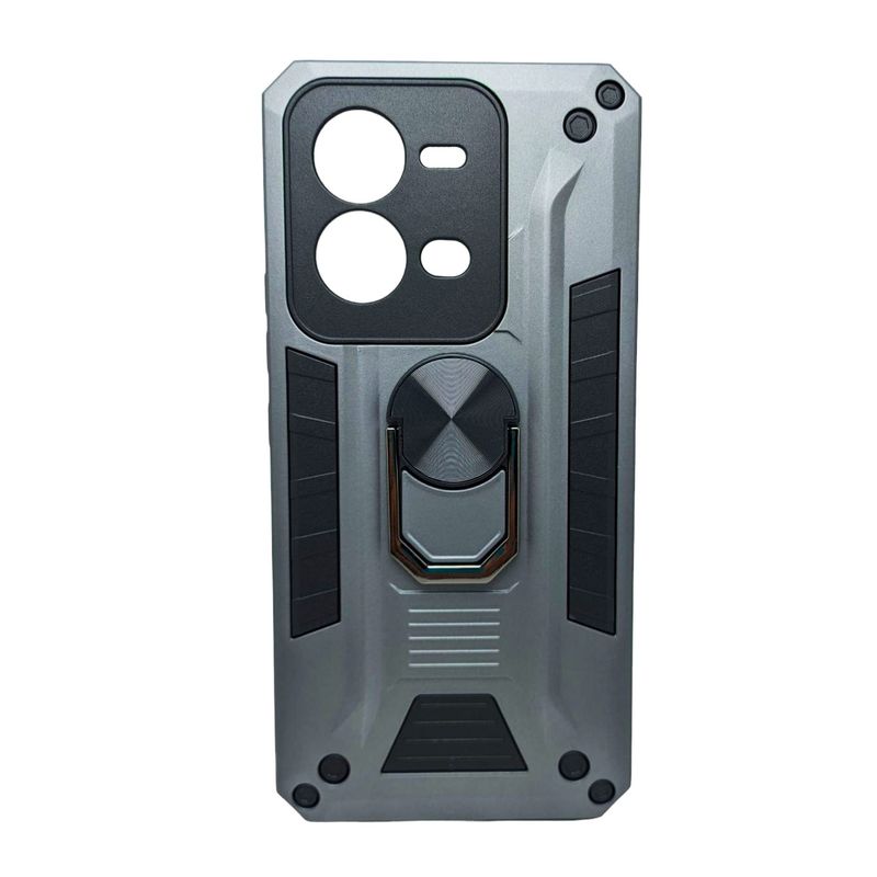 GENERICO - PROTECTOR CARCASA ROBOKT  ANTISHOCK TOP PARA VIVO V25 5G GRIS