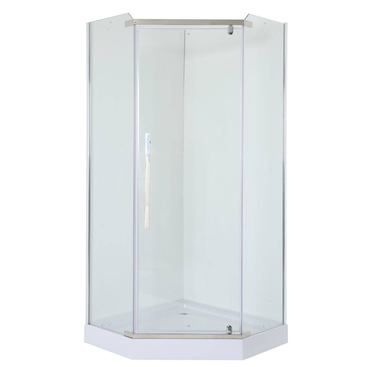 JOYTEK - Shower Door 90x90cm 5mm Mampara Diamante INCLUYE RECEPTÁCULO