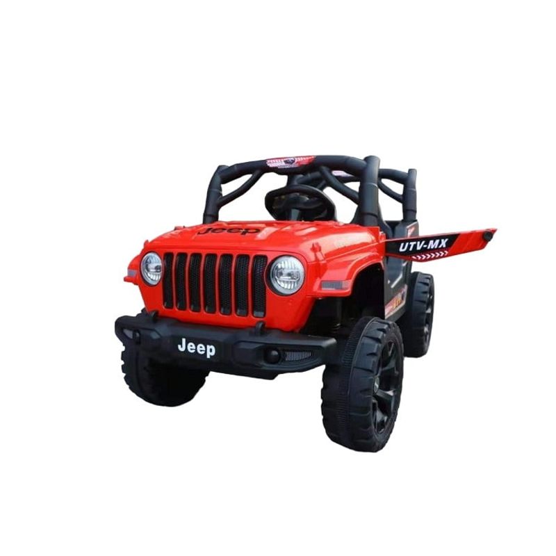 ABMTOYS - Jeep a batería 12 volt  Control App y Rojo