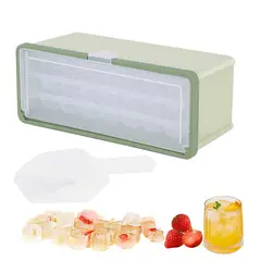EVERSO - 3Capas Cajón Hielo Enrejado Hielo Doméstico Hielera Multicapa Con Tapa