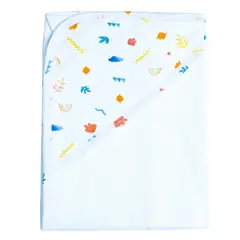 GENERICO - Baberín Toalla 100% Algodón PIMA bebé 68 x 74 cm