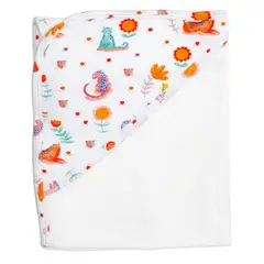 GENERICO - Baberín Toalla 100% Algodón PIMA bebé 68 x 74 cm