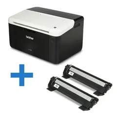 BROTHER - Impresora HL1202 Láser + 2 Toner Extra TN 1060 Opcionales