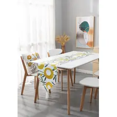 ANGELES DEL HOGAR - Camino De Mesa Medida 37x180cm Bordado