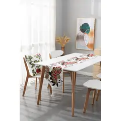 ANGELES DEL HOGAR - Camino De Mesa Medida 37x180cm Bordado