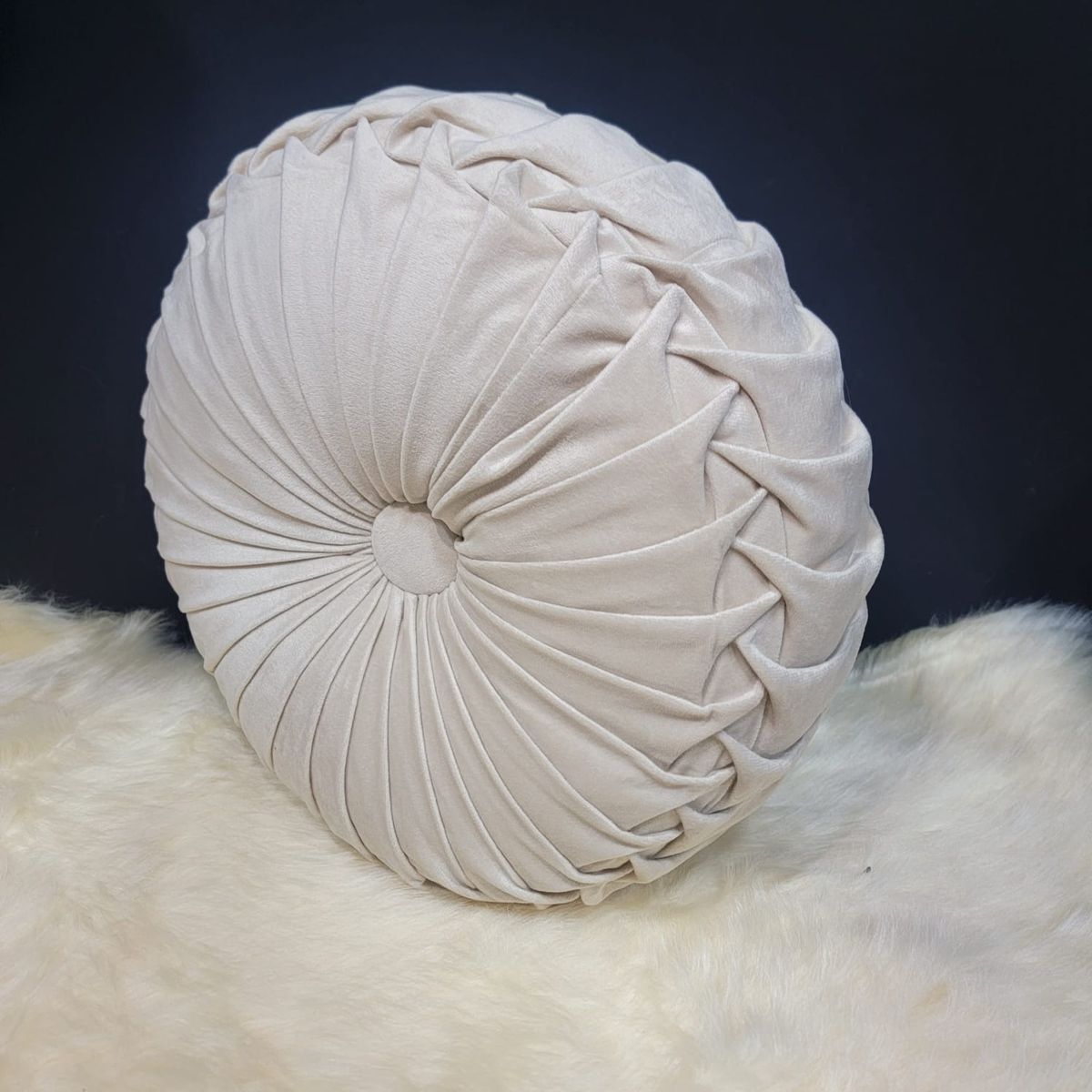 ANGELES DEL HOGAR - Cojines Redondos Velvet