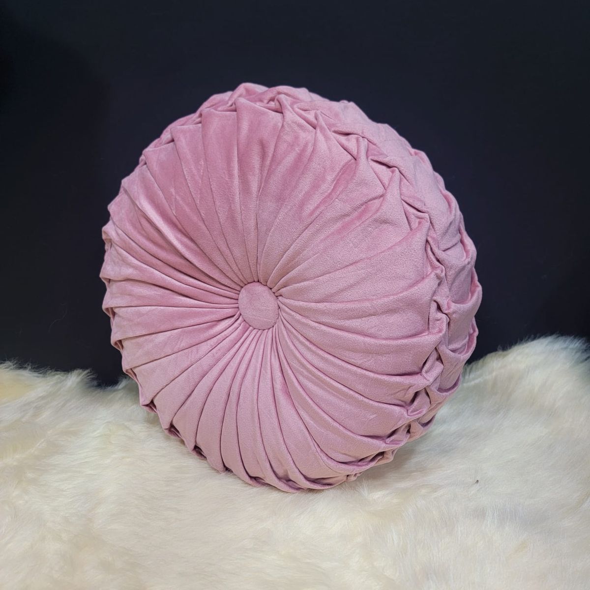 ANGELES DEL HOGAR - Cojines Redondos Velvet