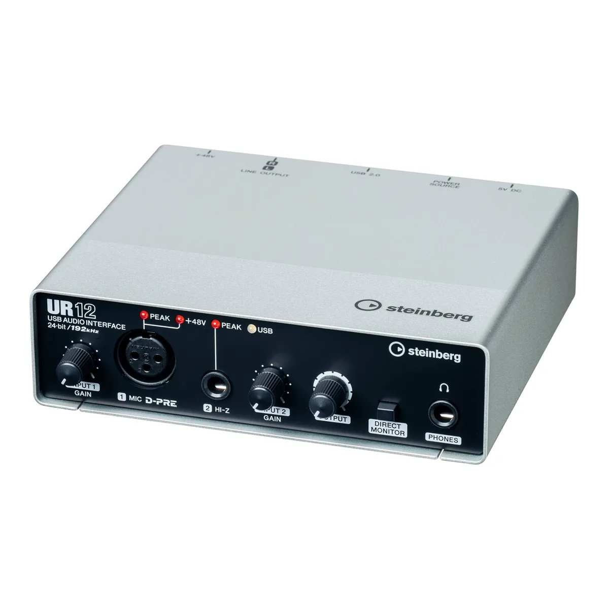 STEINBERG - Interfaz de audio USB UR12 - Steinberg