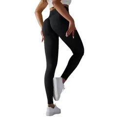 SUKHA - Calzas Leggings Push Up Solido Negro
