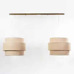 DISEÑO 3 - Lámpara Colgar Acordeón Doble