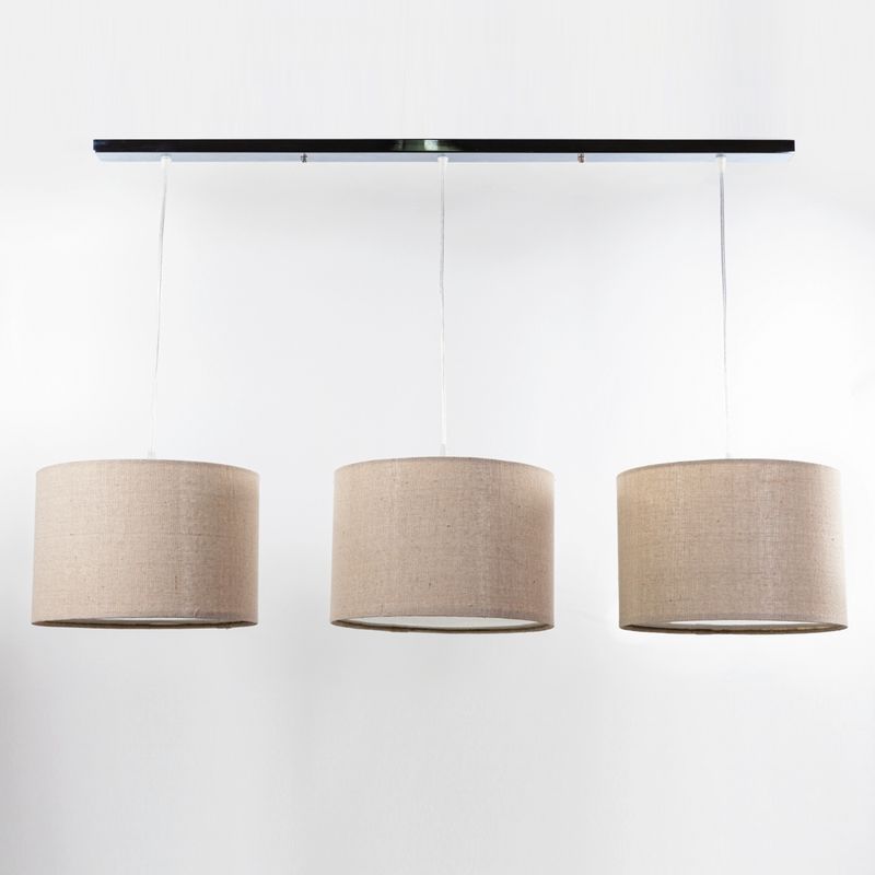 DISEÑO 3 - Lámpara Colgar 1L 30 Cm Triple Cobre Diseño 3