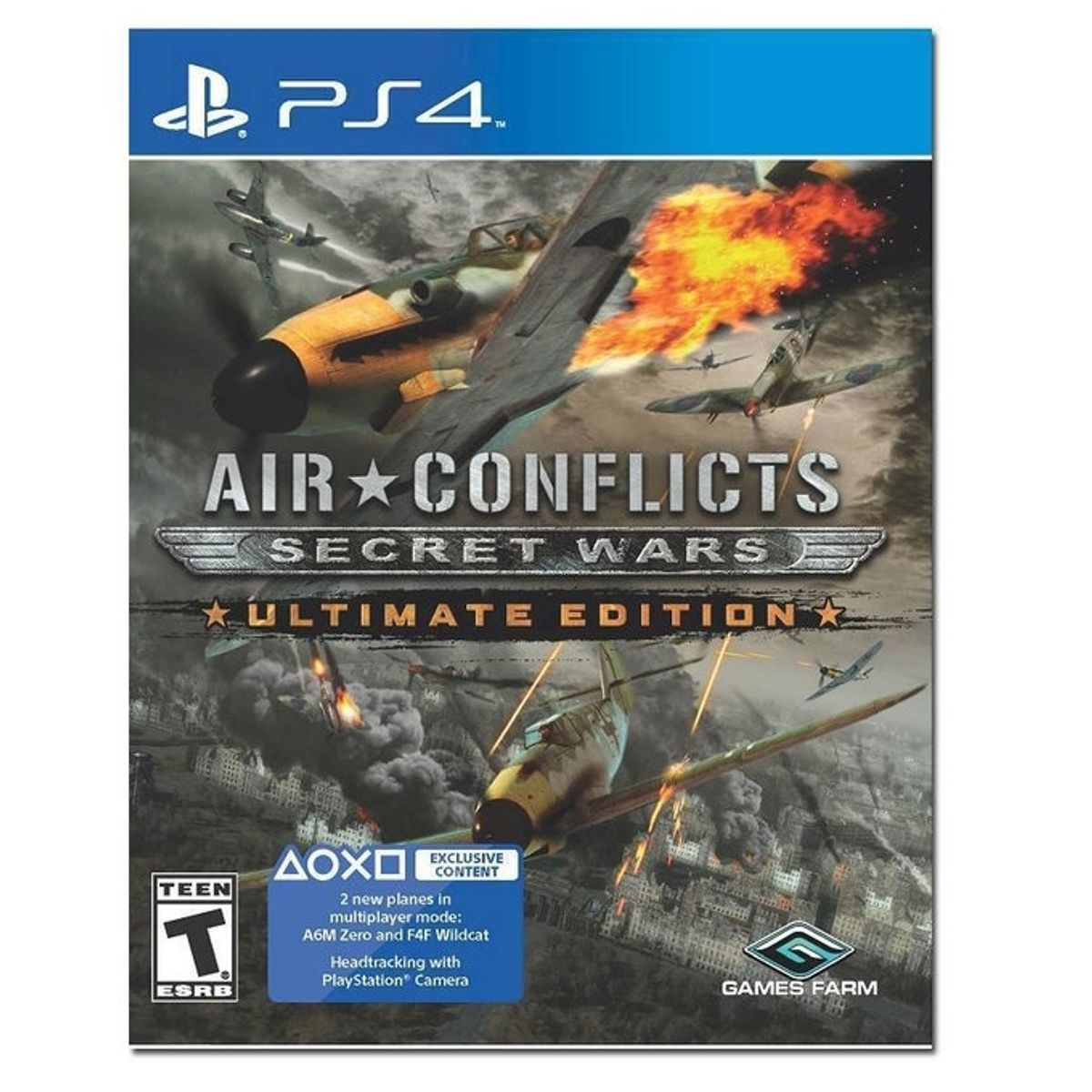 SONY - Air Conflicts Secret Wars Ultimate Ed- PS4 Físico - Sniper