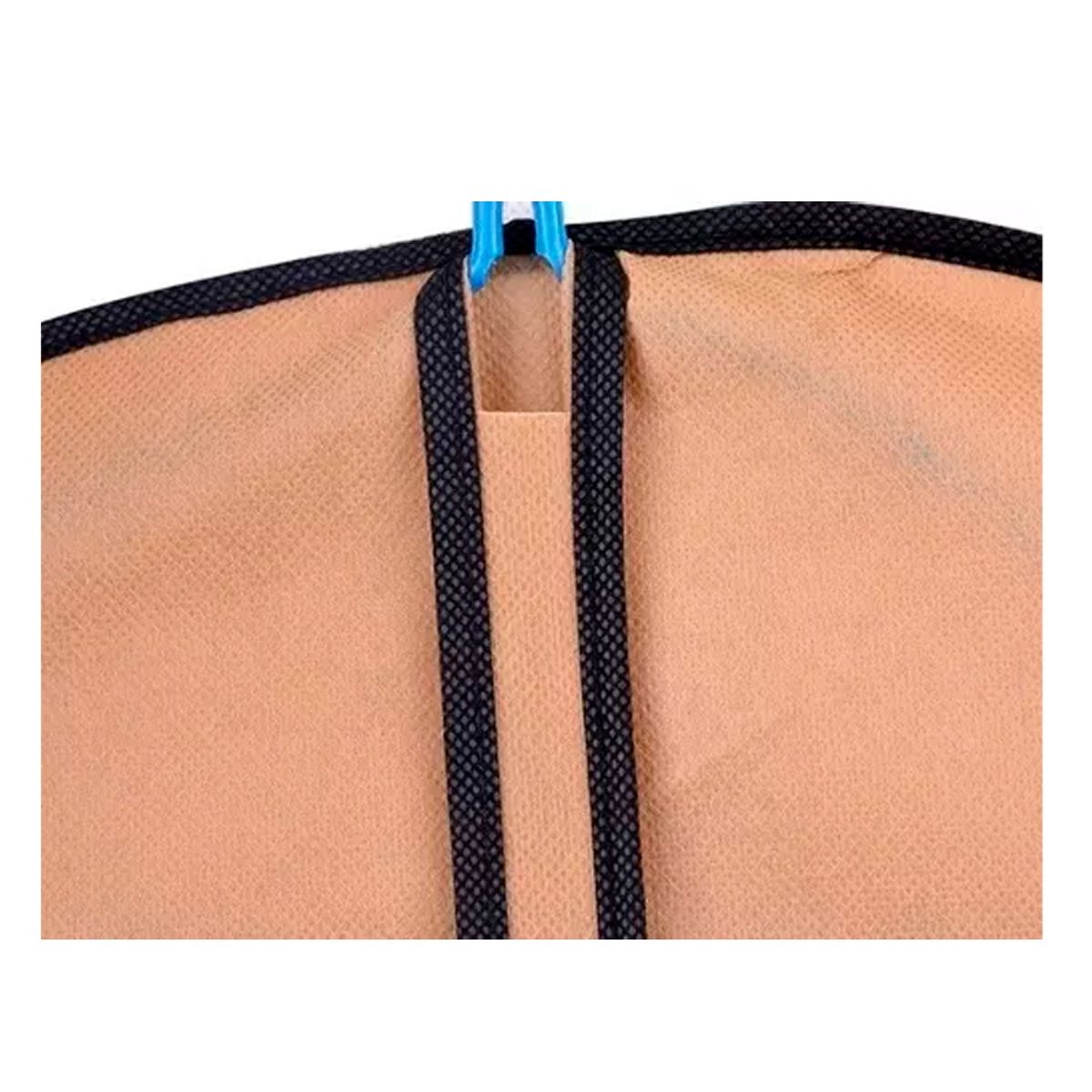 GENERICO - 4 Fundas Protectora Cubre Trajes Vestidos Organizador beige