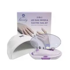 GENERICO - Kit 2 en 1 Manicura Lampara y Set Limpieza