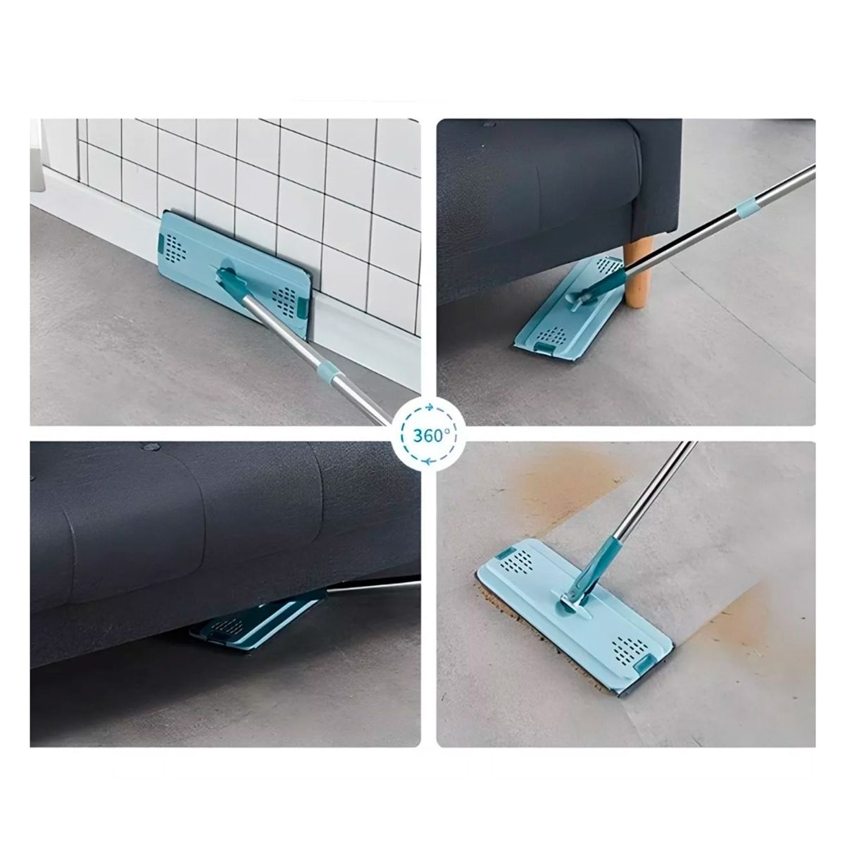 IRM - Trapeador Escurridor Mopa Rotativa Con Repuesto