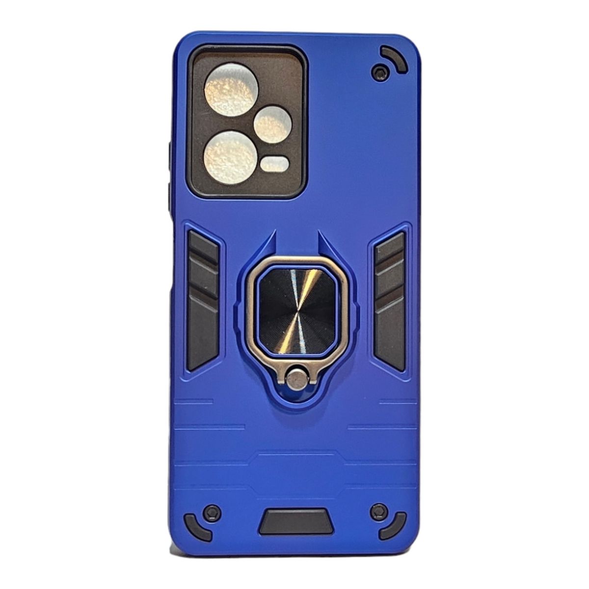 GENERICO - CARCASA PARA XIAOMI REDMI NOTE 12 PRO 5G AZUL ANTIGOLPE ANILLO