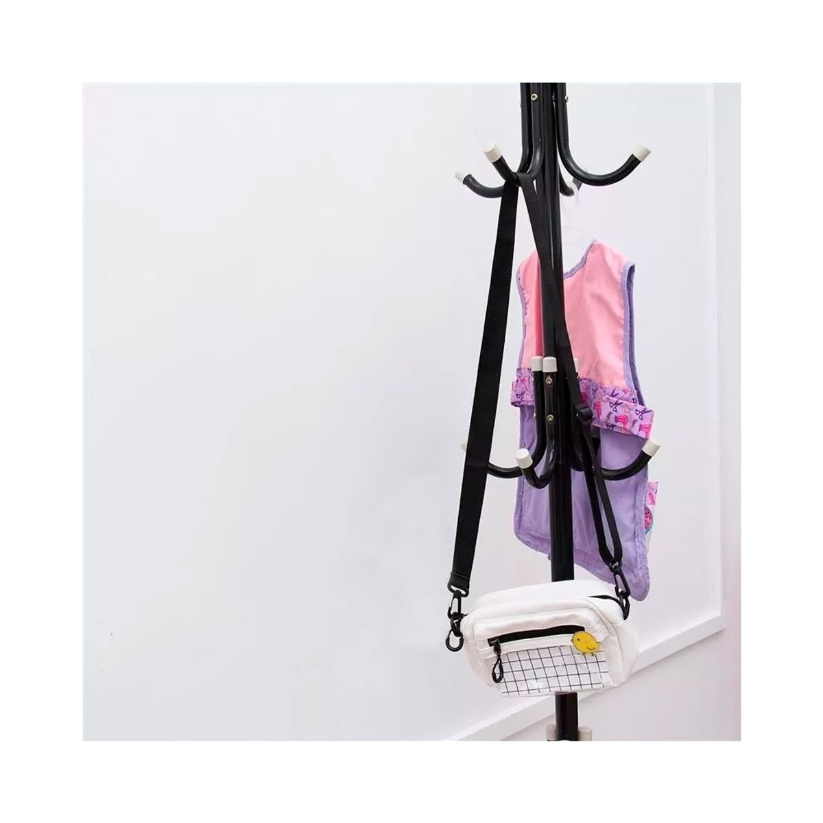 GENERICO - Perchero Metal 12 Ganchos Abrigo / Chaqueta Estante Paraguas