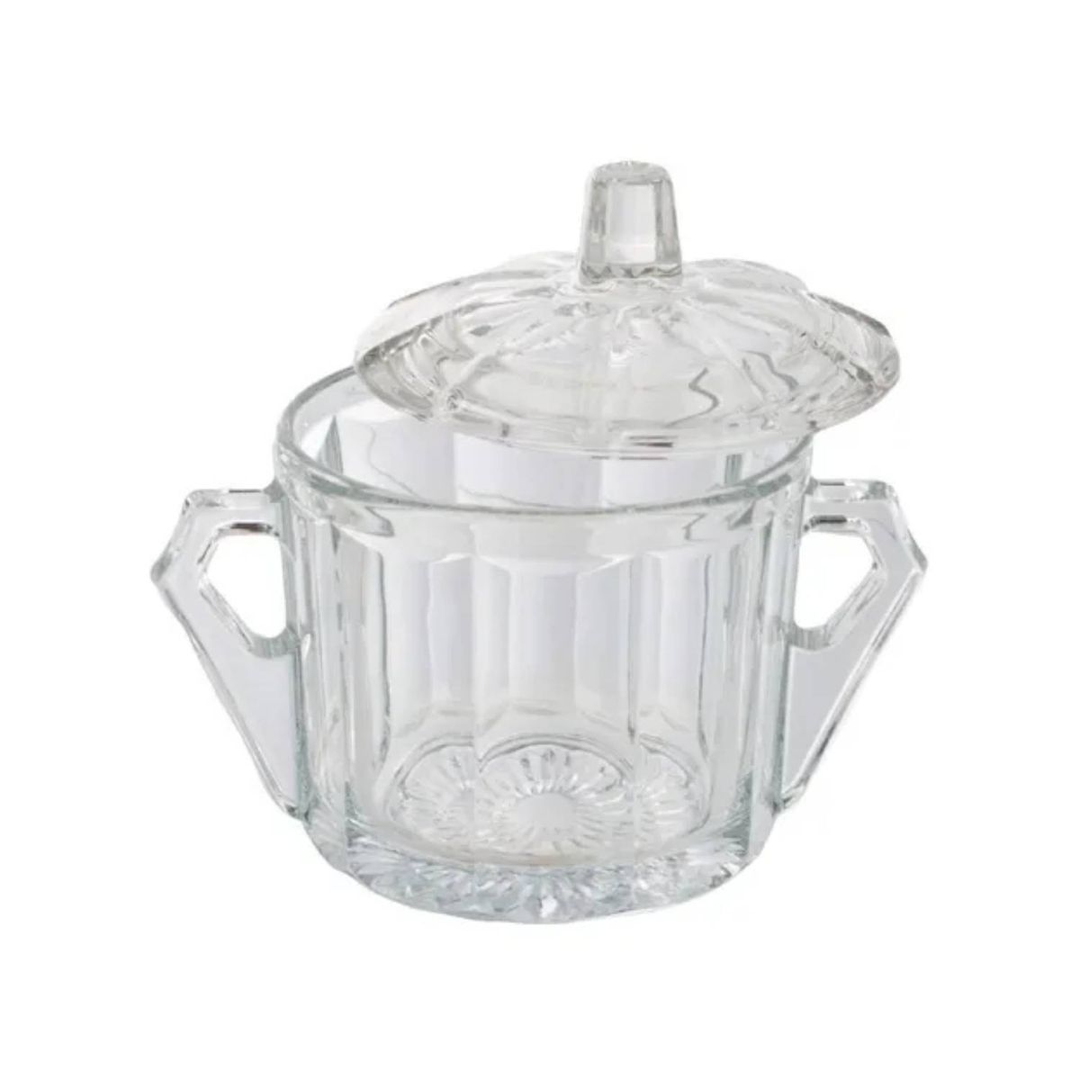 OEM - AZUCARERO DE CRISTAL CON TAPA 375 GRAMOS