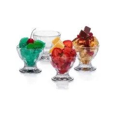 OEM - PACK 04 COPAS POSTRE 204ML 7 ONZAS