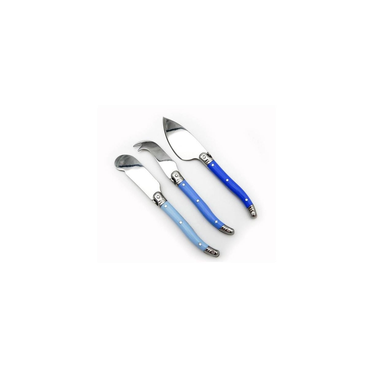 OEM - SET CUCHILLO QUESOS MONTEPELLIER MARFIL Azul