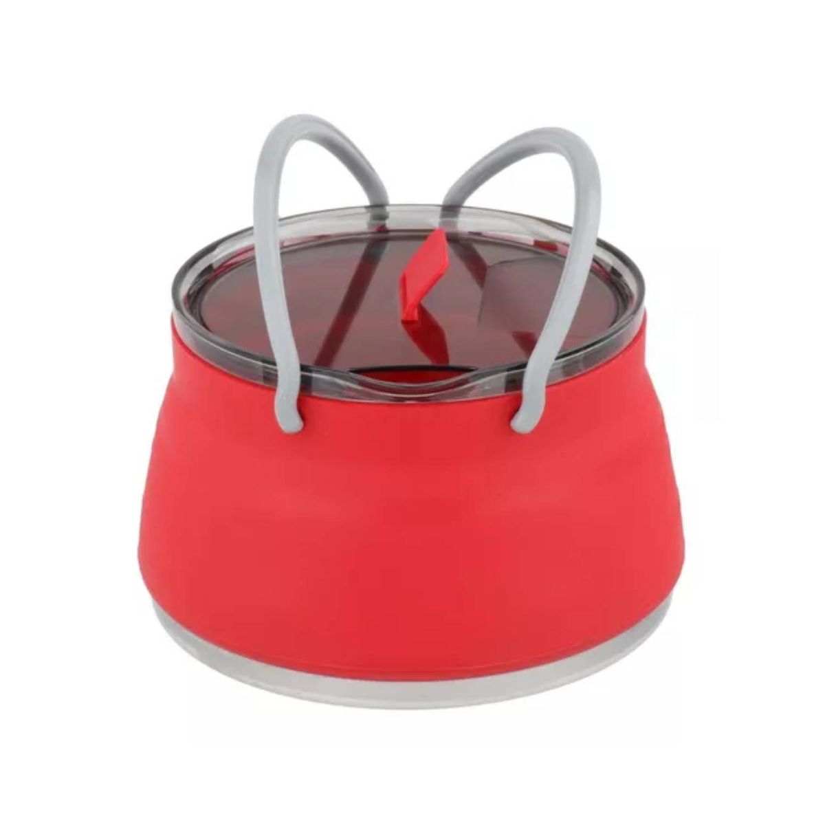 OEM - TETERA DE SILICONA PLEGABLE 1LT OUTDOOR - ROJO