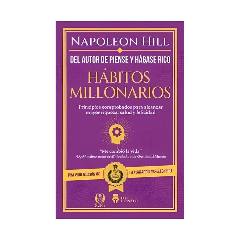 TOP10BOOKS - LIBRO HÁBITOS MILLONARIOS / NAPOLEON HILL / DEL FONDO / CITADEL