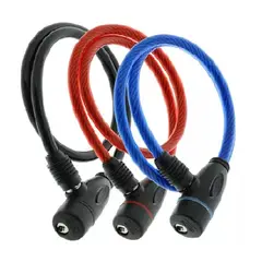 GENERICO - Candado Bicicleta Moto Candado Traba Cadena 213253 Azul
