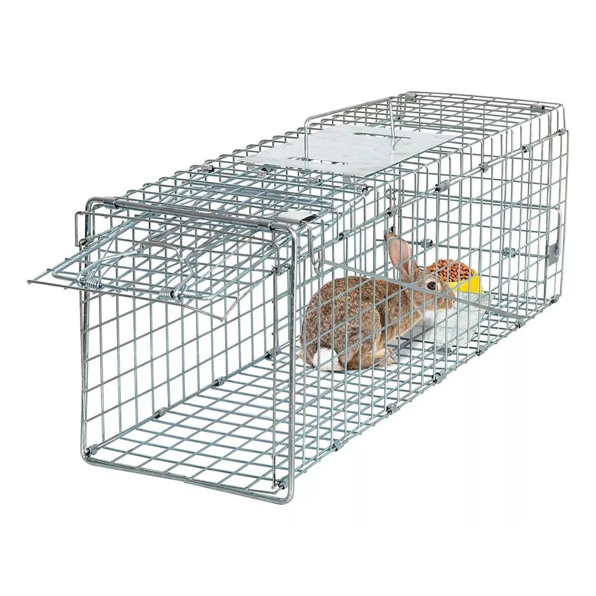 KUANGYE - Jaula Trampa Para Captura Gatos 37x34x94cm