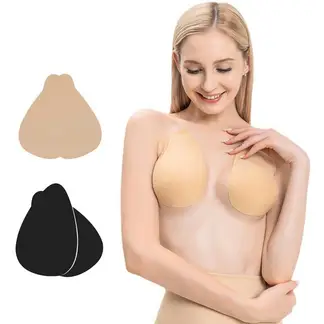 EVERSO - Sujetador Push Up Invisible Sin Tirantes Con Cinta Adhesiva Para Mujer