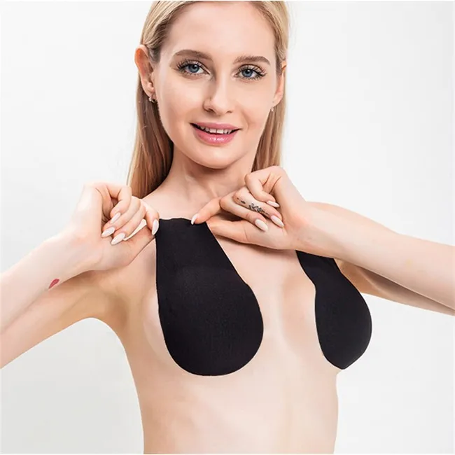 EVERSO - Sujetador Push Up Invisible Sin Tirantes Con Cinta Adhesiva Para Mujer