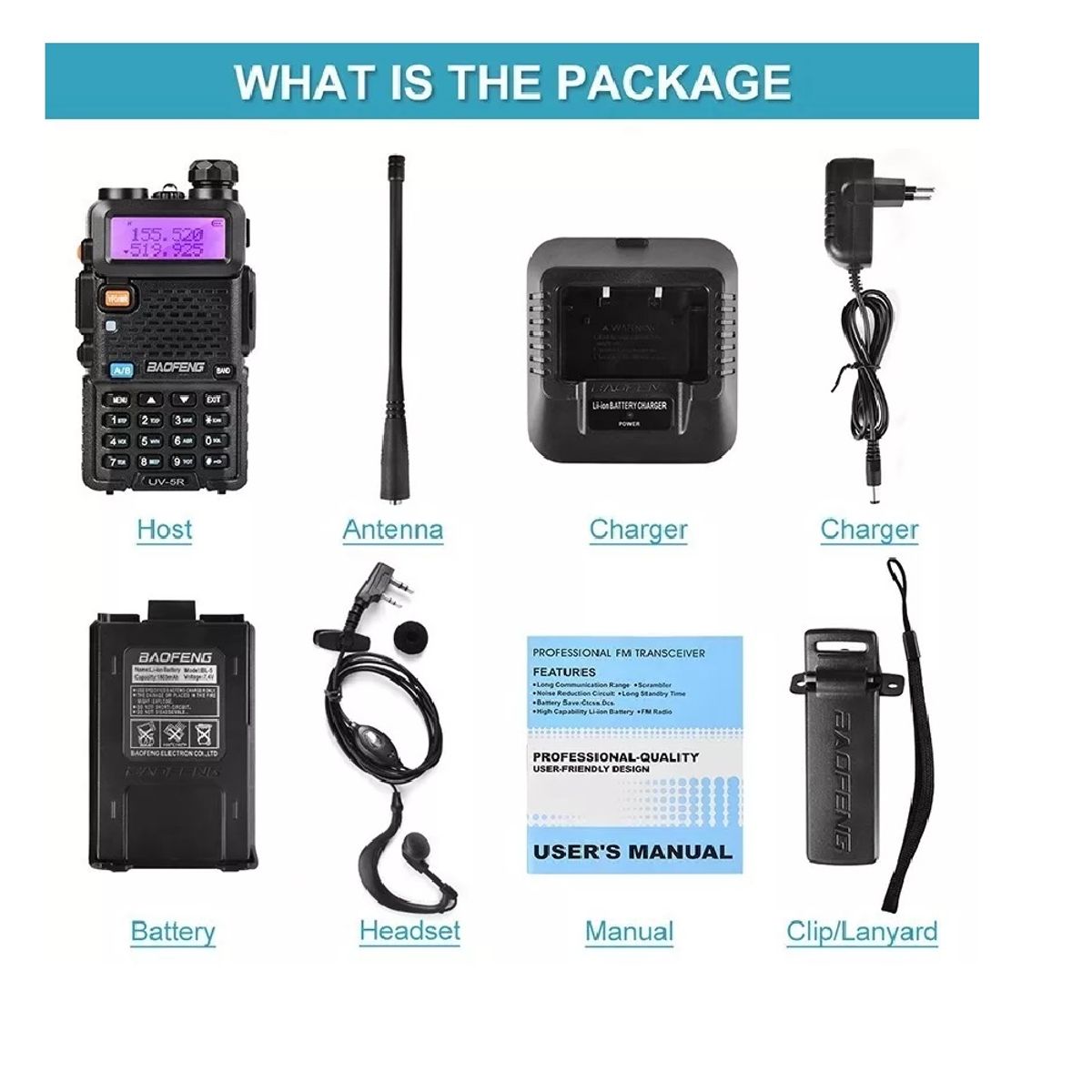 SHOP EHOME BAG - Radio Walkie Talkie Digital Baofeng