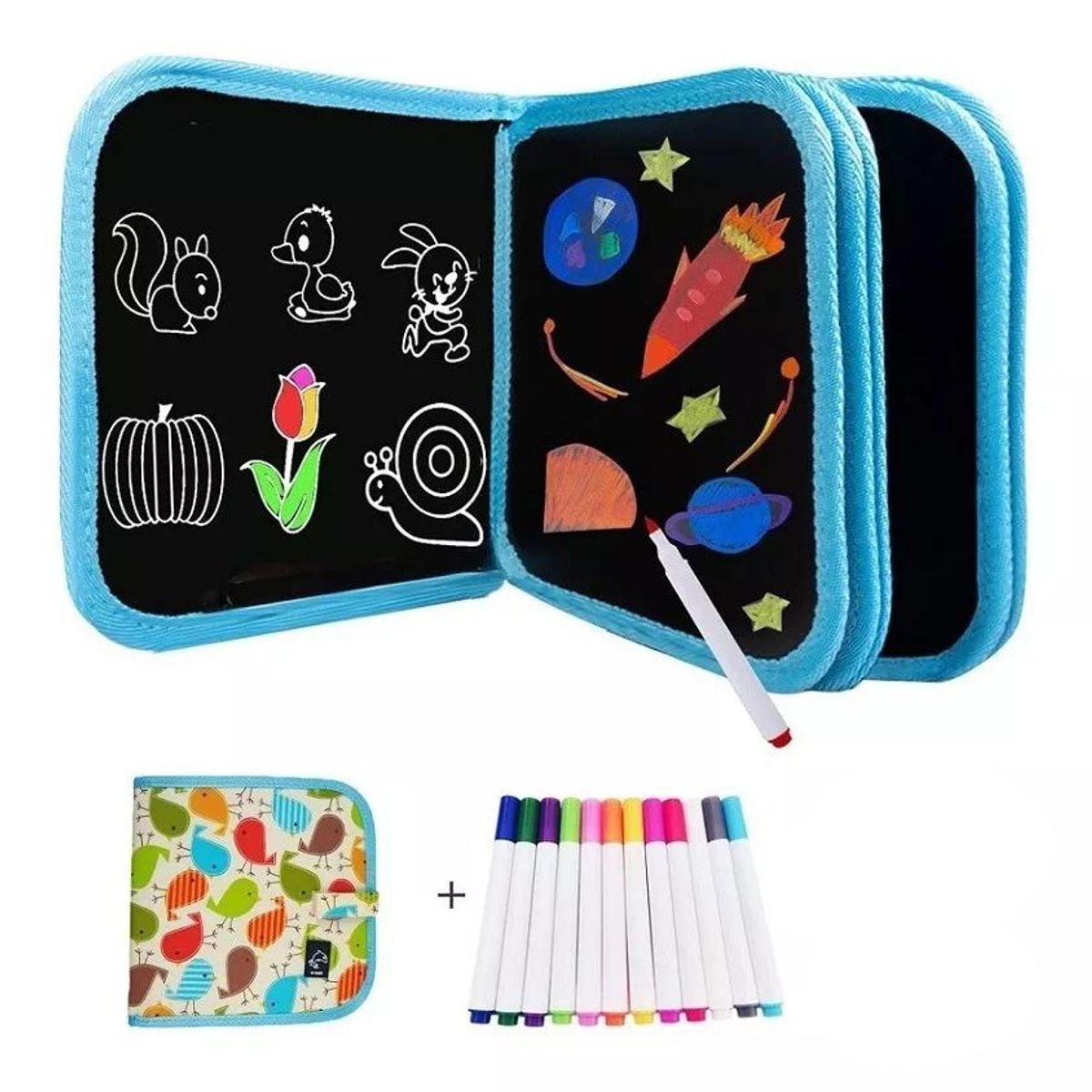 KUANGYE - Pizarron Libro De Dibujo Juguete Graffitiregalo Para Niños