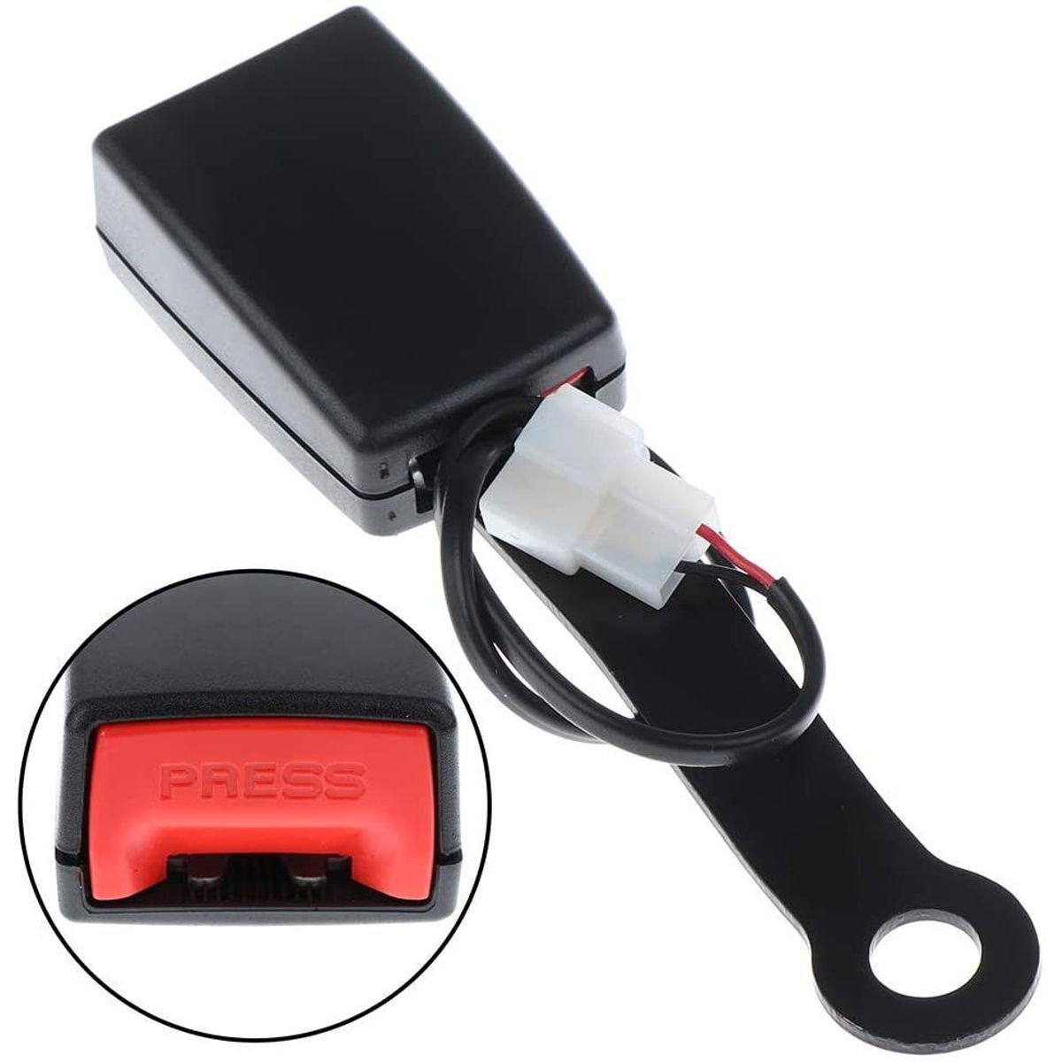 KUANGYE - Hebilla Cinturón De Seguridad Extensor Auto Universal